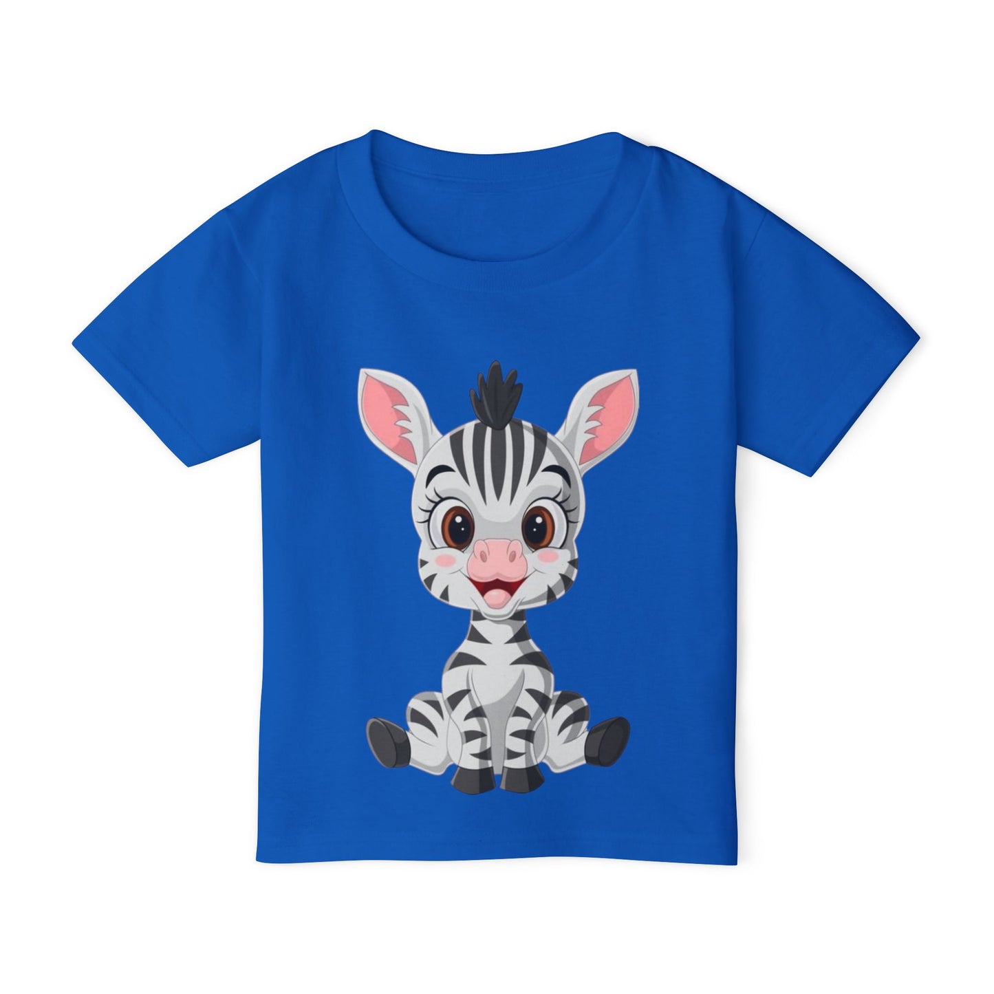 Cute Zebra Toddler T-Shirt - Adorable Animal Tee for Kids