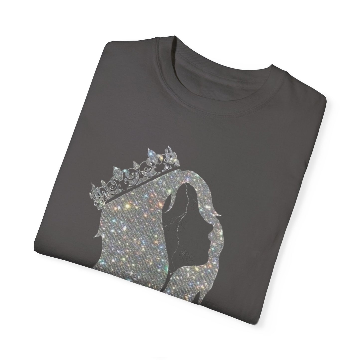 Galaxy Crown Unisex Garment-Dyed T-Shirt - Sparkling Design for Trendsetters