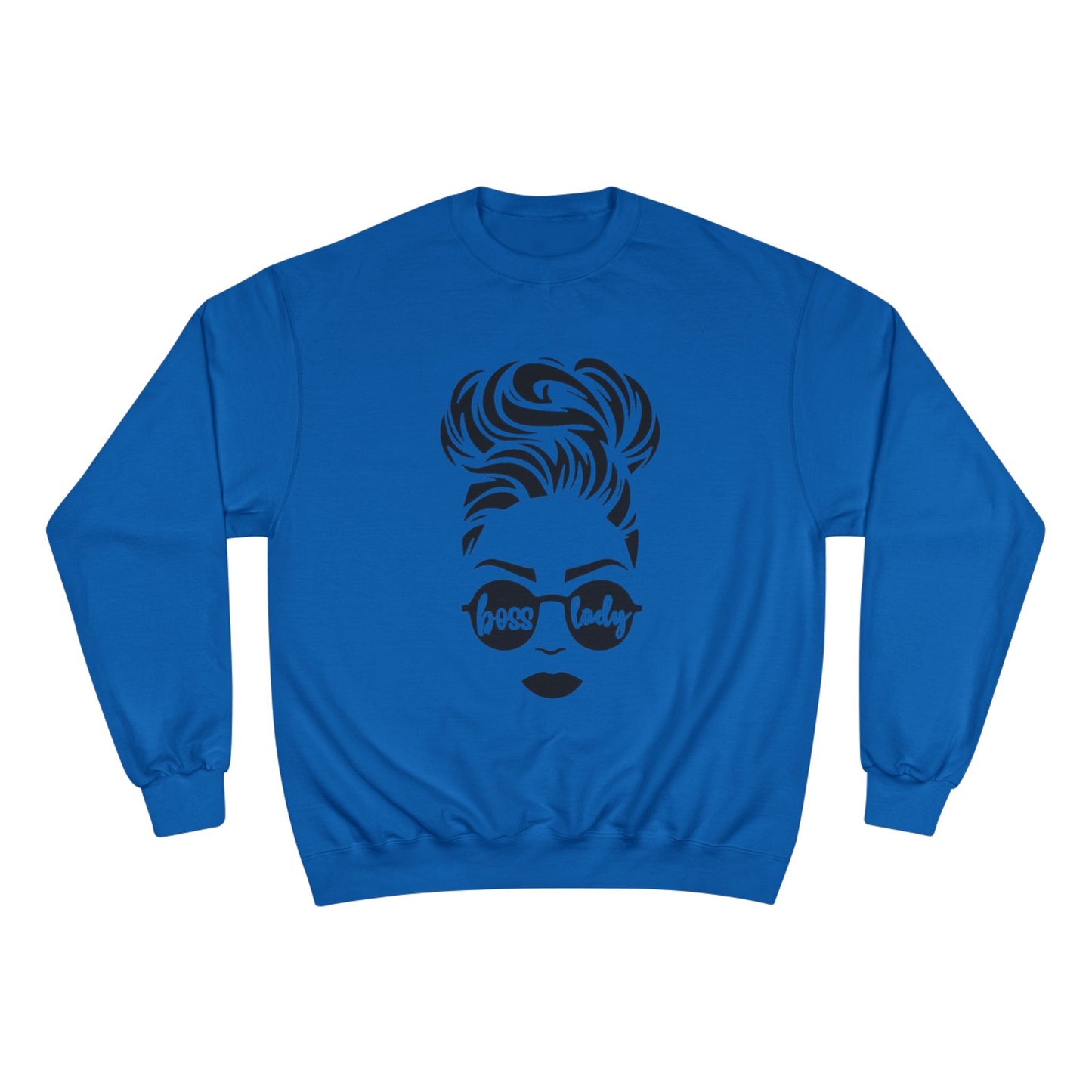 Boss Lady Champion Sweatshirt - Empowerment Apparel for Women