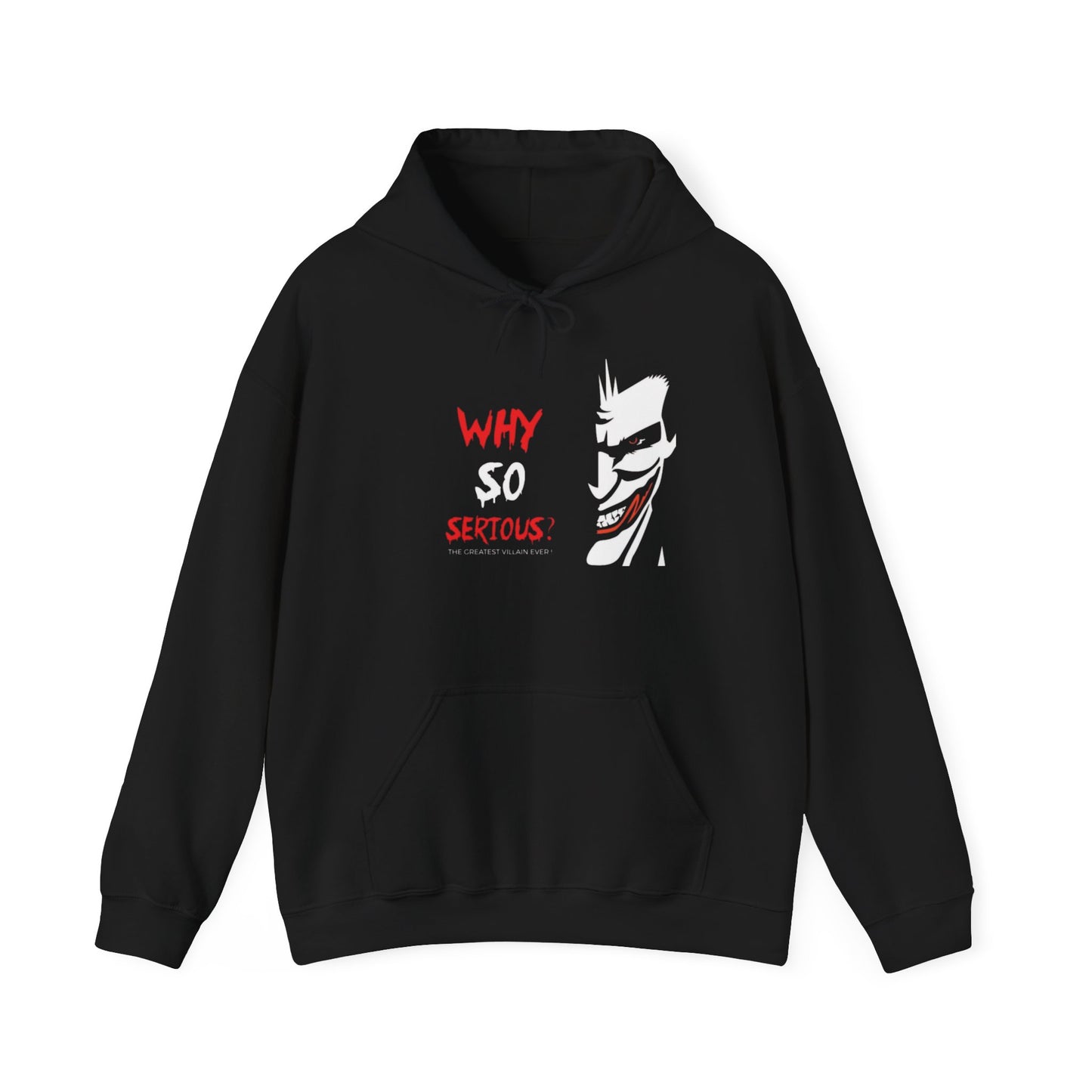 Playful Joker Hoodie - Unisex Heavy Blend™ Sweatshirt - Perfect for Casual Outings & Gift Giving