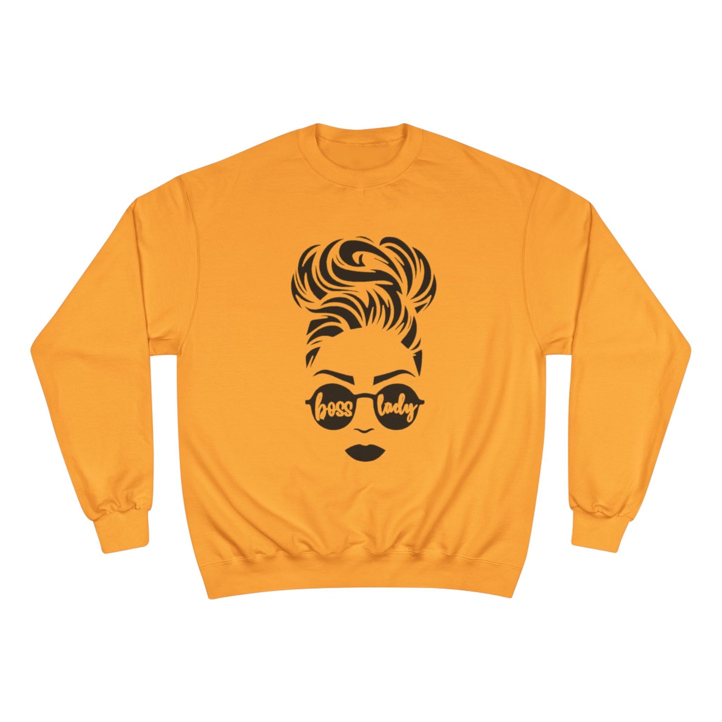 Boss Lady Champion Sweatshirt - Empowerment Apparel for Women