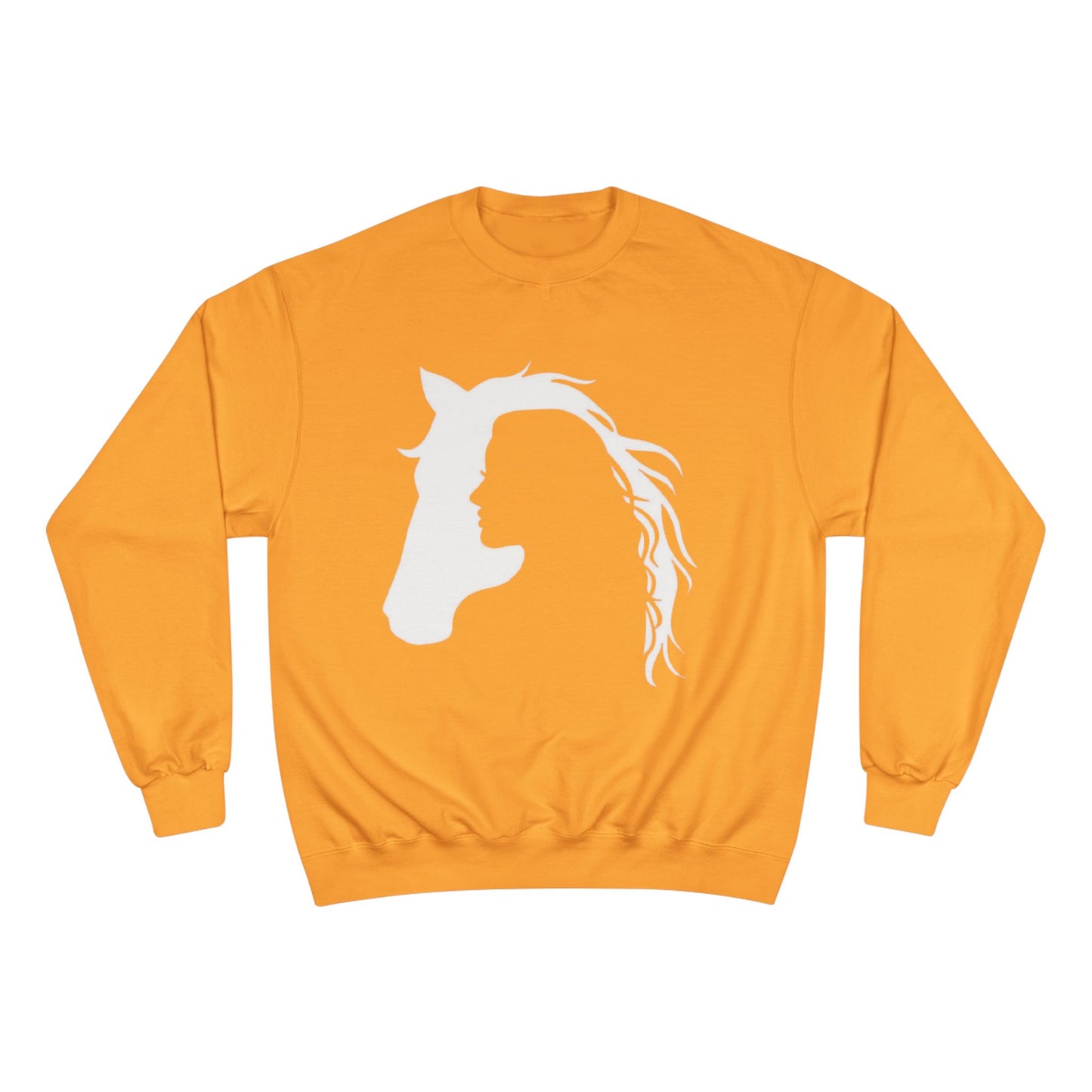 Equestrian Champion Sweatshirt - Horse & Rider Silhouette Design