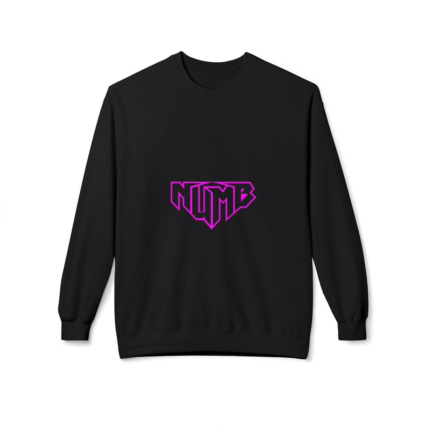 NUmb Graphic Unisex Fleece Crewneck Sweatshirt - Stylish & Comfortable