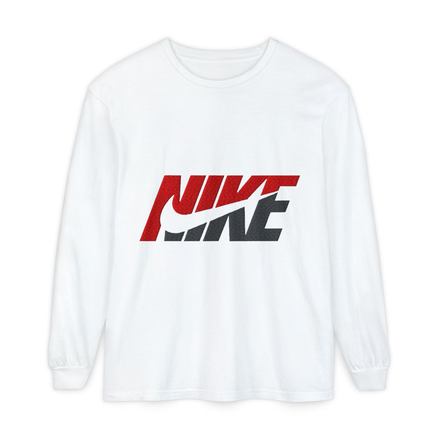 Unisex Long Sleeve T-Shirt | Vintage-Inspired Nike Graphic | Casual Comfort Wear