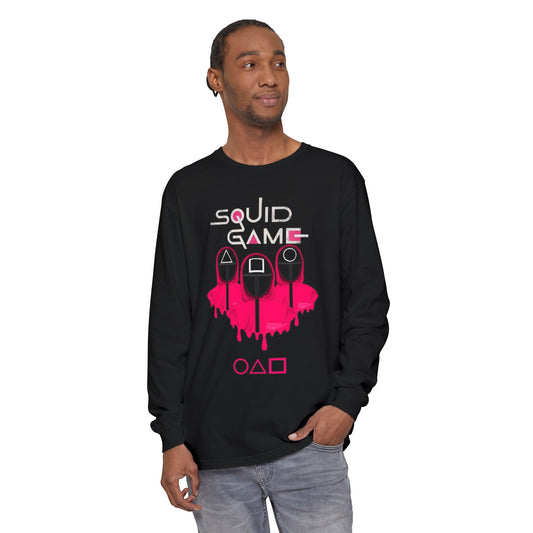 Squid Game-Inspired Unisex Long Sleeve T-Shirt - Perfect for Fans and Celebrations