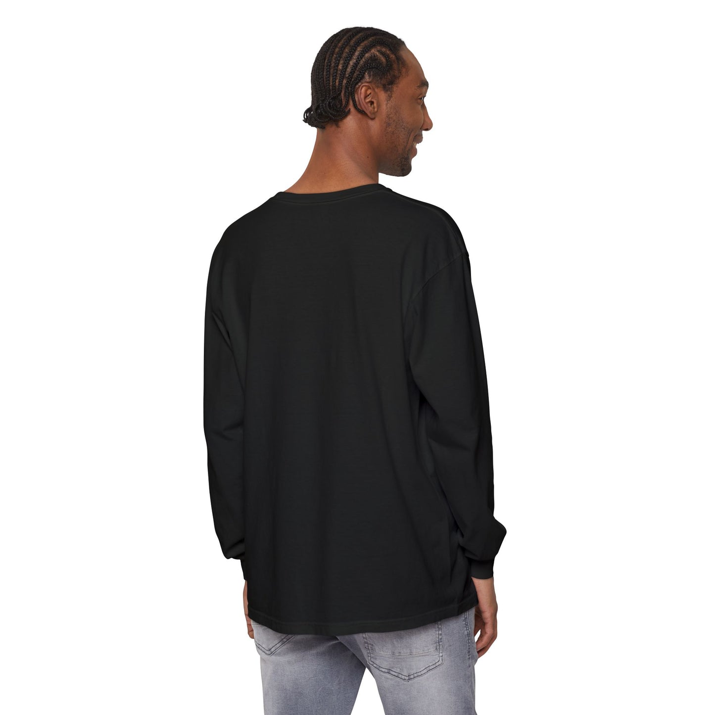 Fearless Unisex Long Sleeve T-Shirt - Garment-Dyed for Comfort