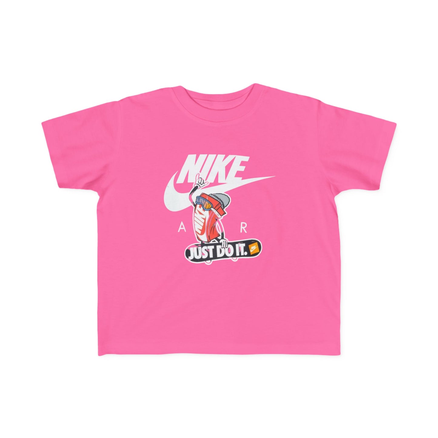 Nike Air Toddler's Fine Jersey Tee - Just Do It Orange Shirt