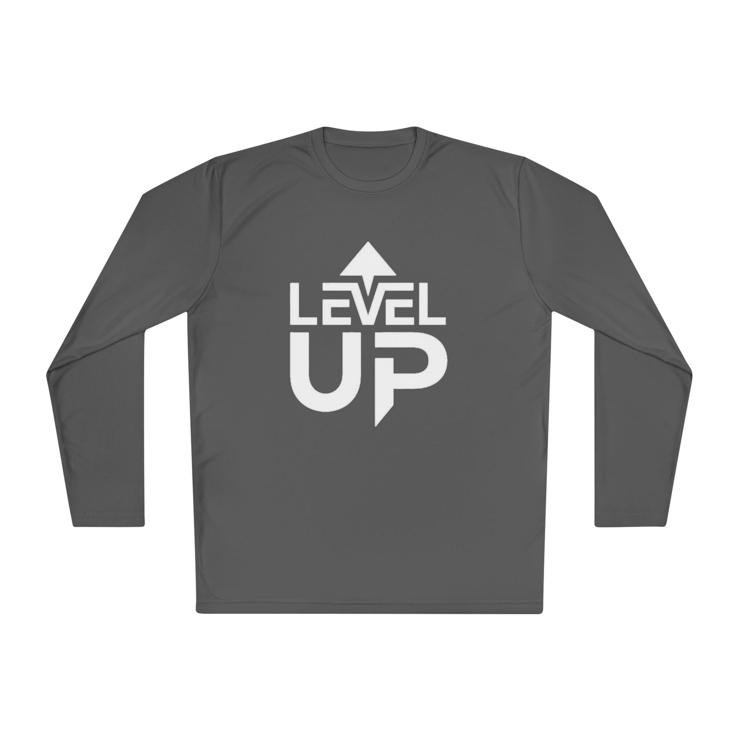 Level Up Unisex Lightweight Long Sleeve Tee - Perfect for Gamers and Achievers