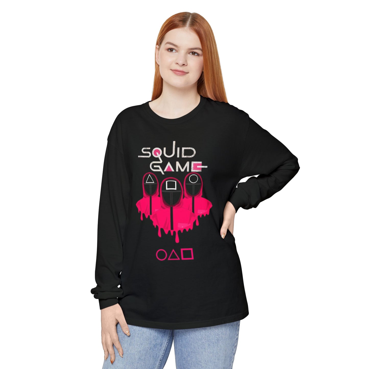 Squid Game-Inspired Unisex Long Sleeve T-Shirt - Perfect for Fans and Celebrations