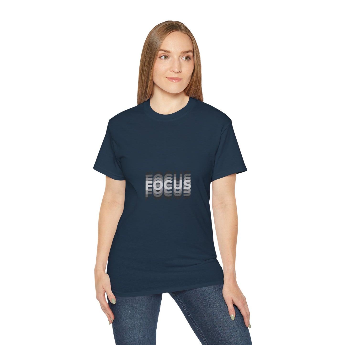 Unisex Focus Graphic Tee - Comfort Meets Inspiration