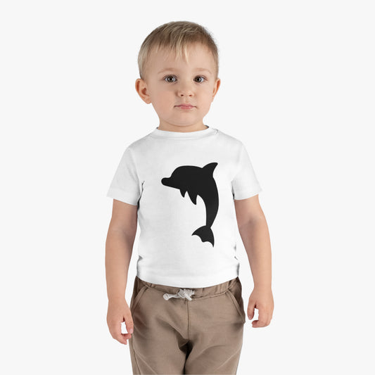 Dolphin Infant Cotton Jersey Tee – Soft and Playful Baby T-Shirt