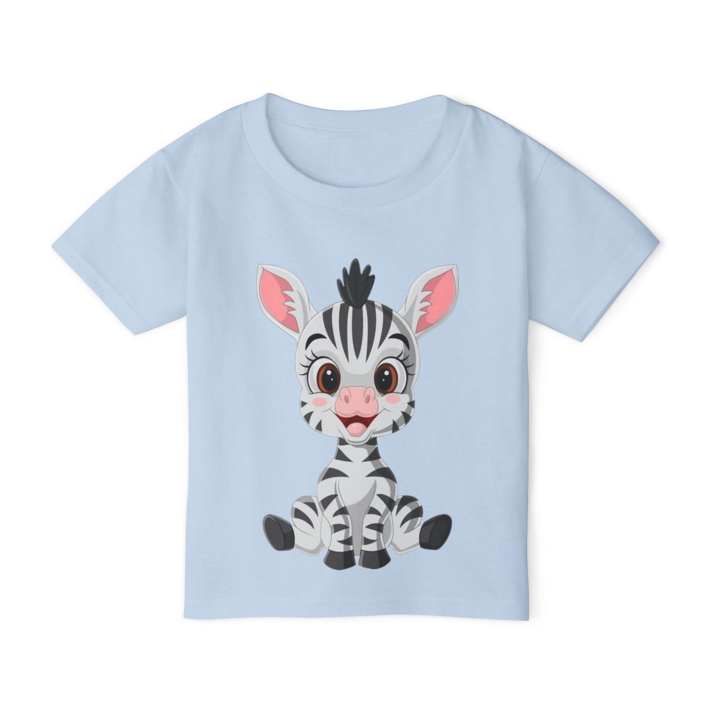 Cute Zebra Toddler T-Shirt - Adorable Animal Tee for Kids