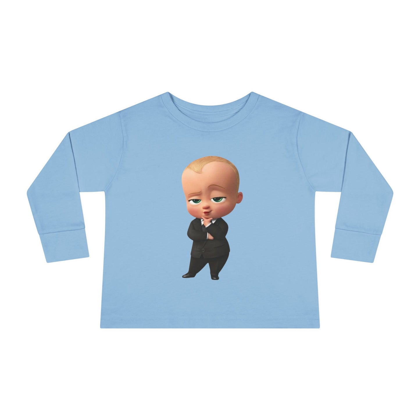 Toddler Boss Baby Long Sleeve Tee - Fun & Comfy Kids Shirt