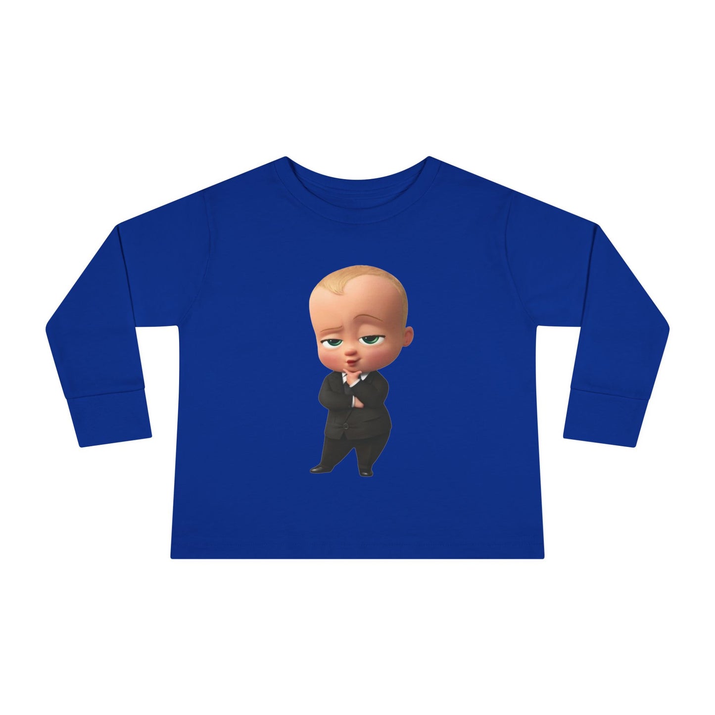 Toddler Boss Baby Long Sleeve Tee - Fun & Comfy Kids Shirt