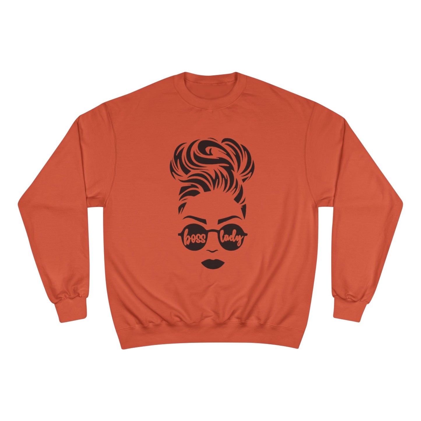 Boss Lady Champion Sweatshirt - Empowerment Apparel for Women