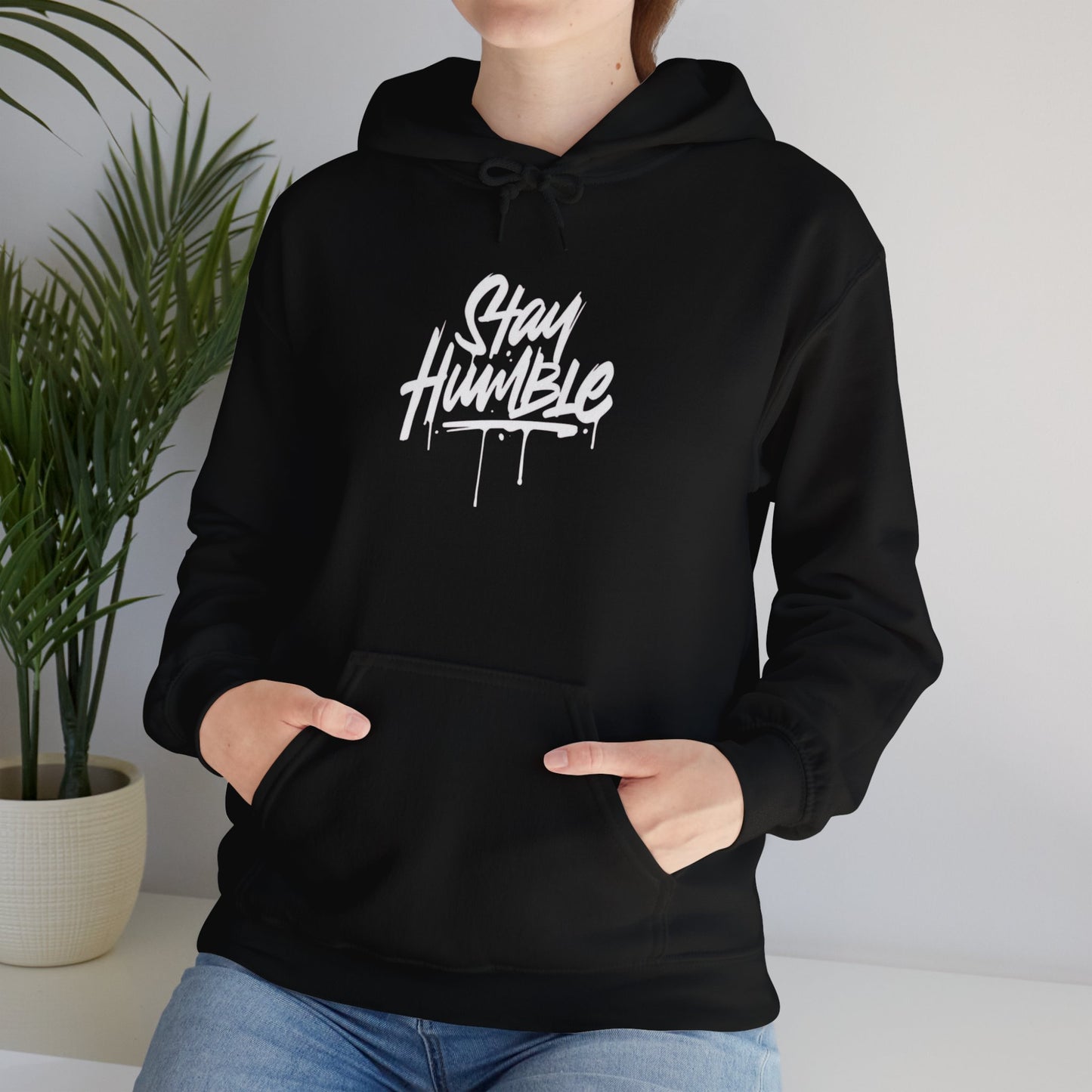 Stay Humble Unisex Heavy Blend Hoodie - Comfortable Casual Wear for Motivation and Inspiration