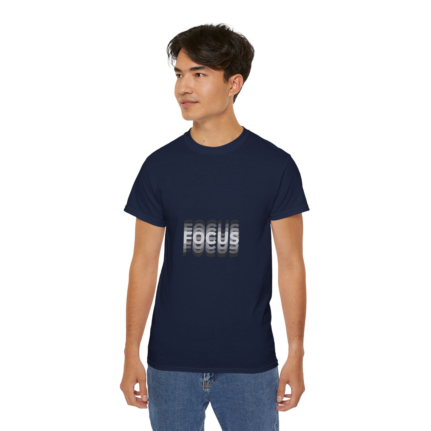 Unisex Focus Graphic Tee - Comfort Meets Inspiration