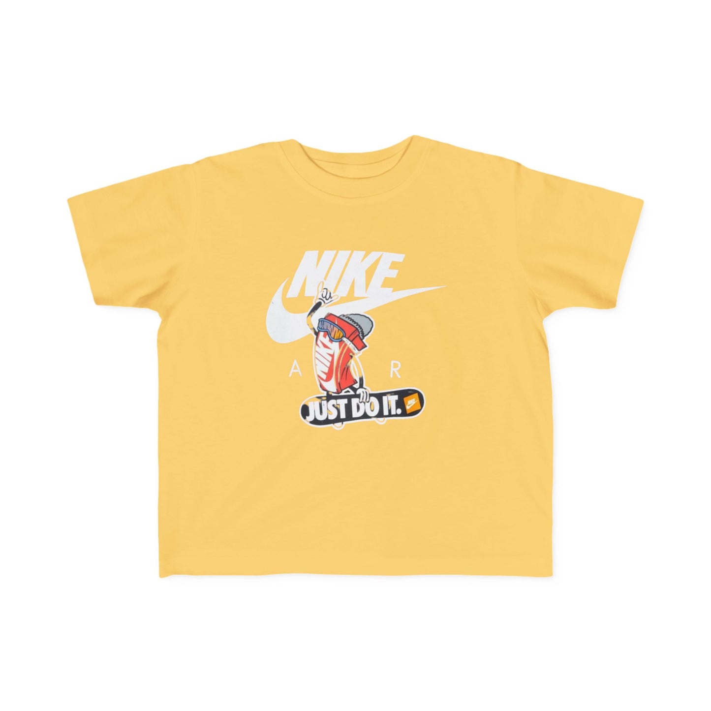 Nike Air Toddler's Fine Jersey Tee - Just Do It Orange Shirt