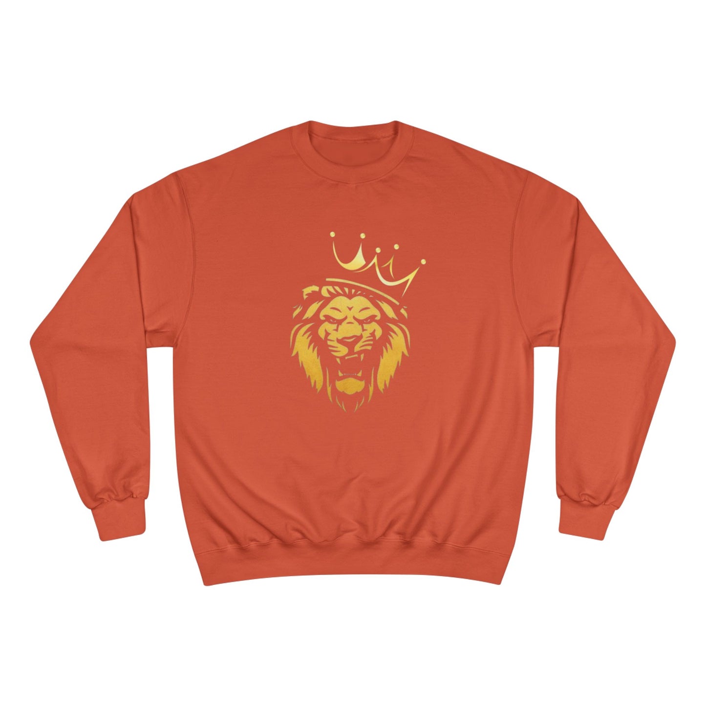 King of the Jungle Sweatshirt - Bold Lion with Crown Design