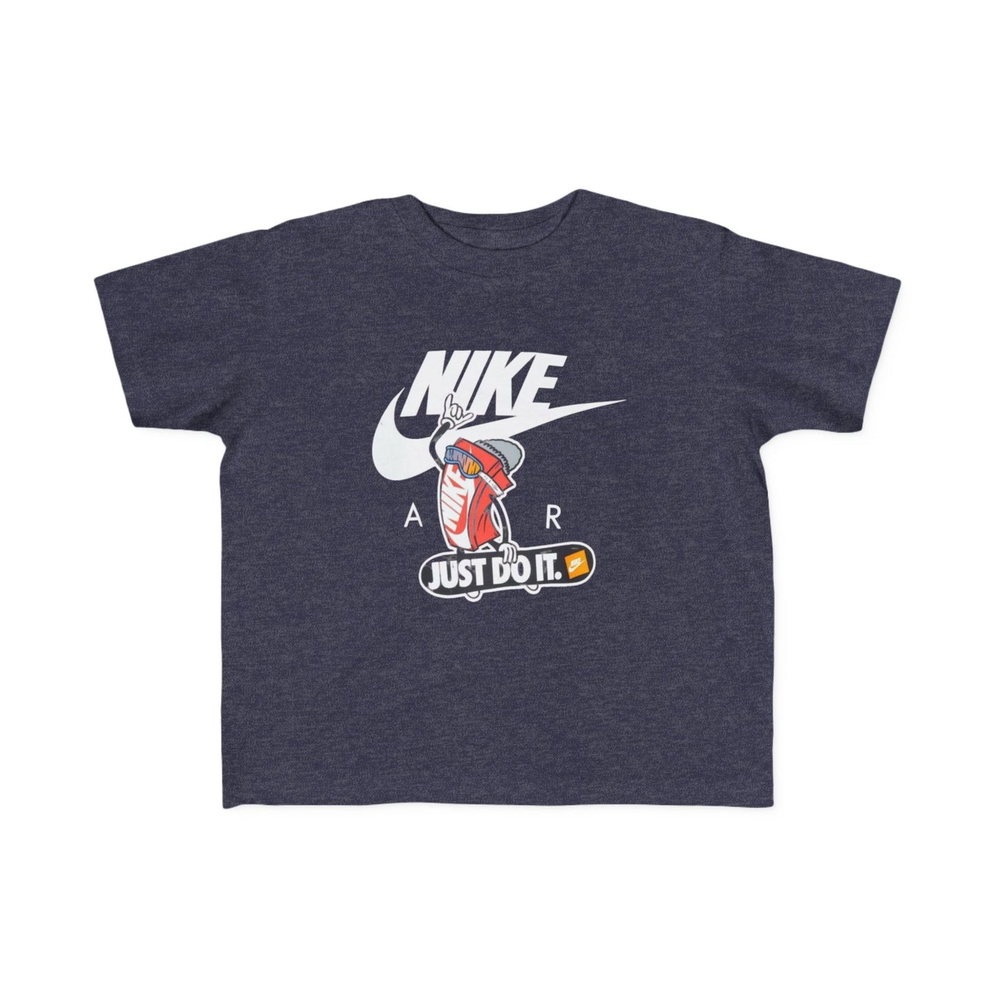 Nike Air Toddler's Fine Jersey Tee - Just Do It Orange Shirt