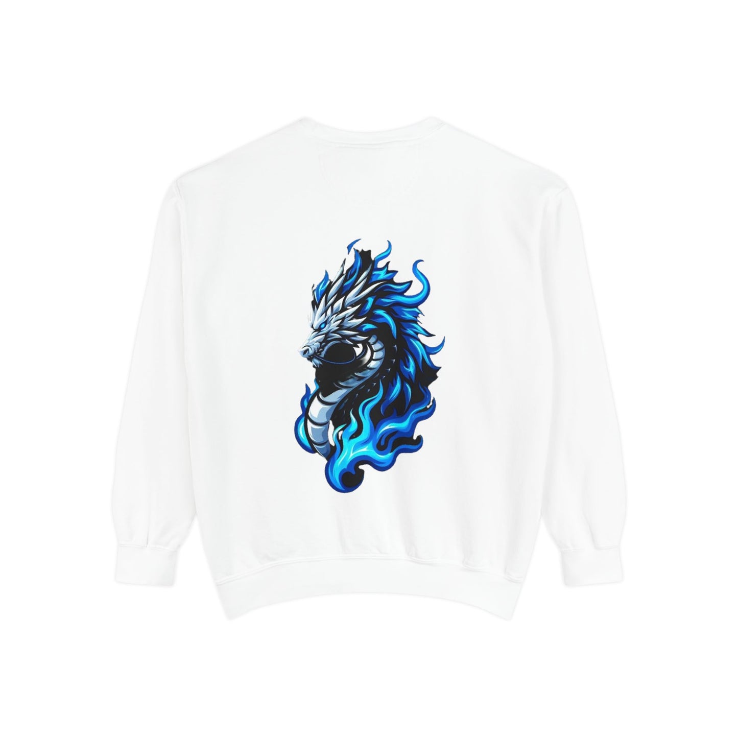 Unisex Blaze Fusion Graphic Sweatshirt - Bold Design for Comfort and Style