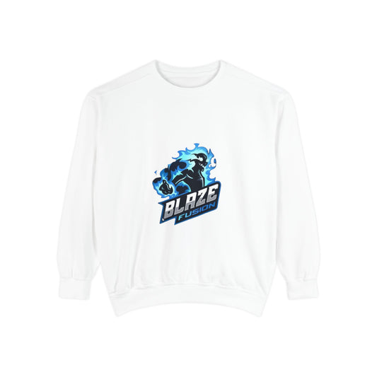 Unisex Blaze Fusion Graphic Sweatshirt - Bold Design for Comfort and Style