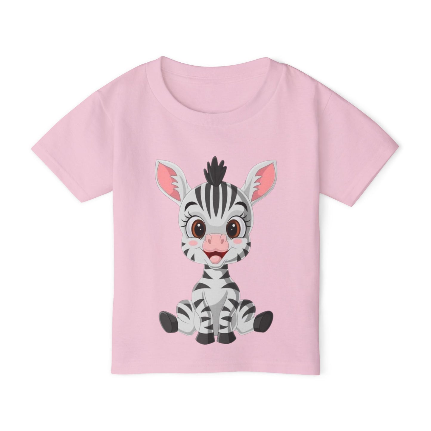 Cute Zebra Toddler T-Shirt - Adorable Animal Tee for Kids