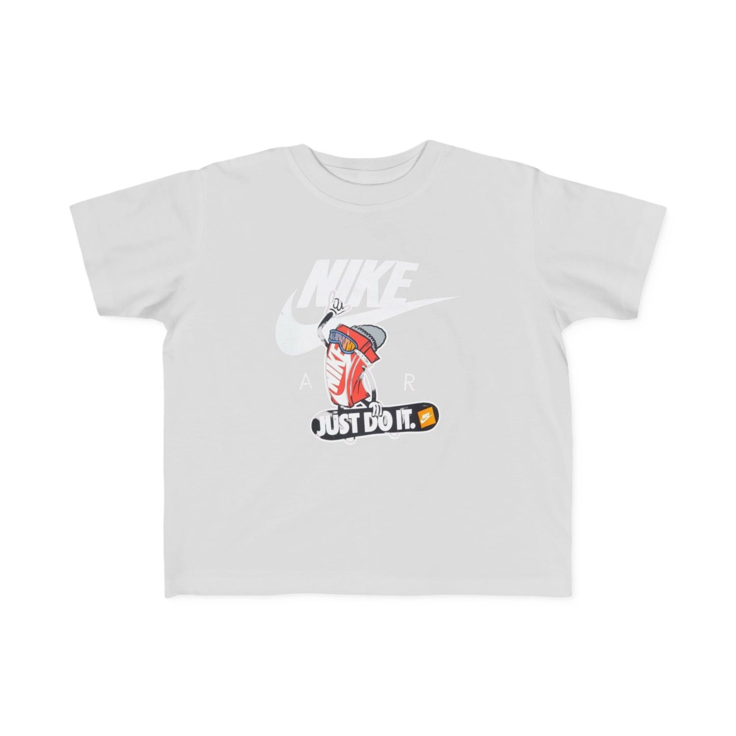 Nike Air Toddler's Fine Jersey Tee - Just Do It Orange Shirt