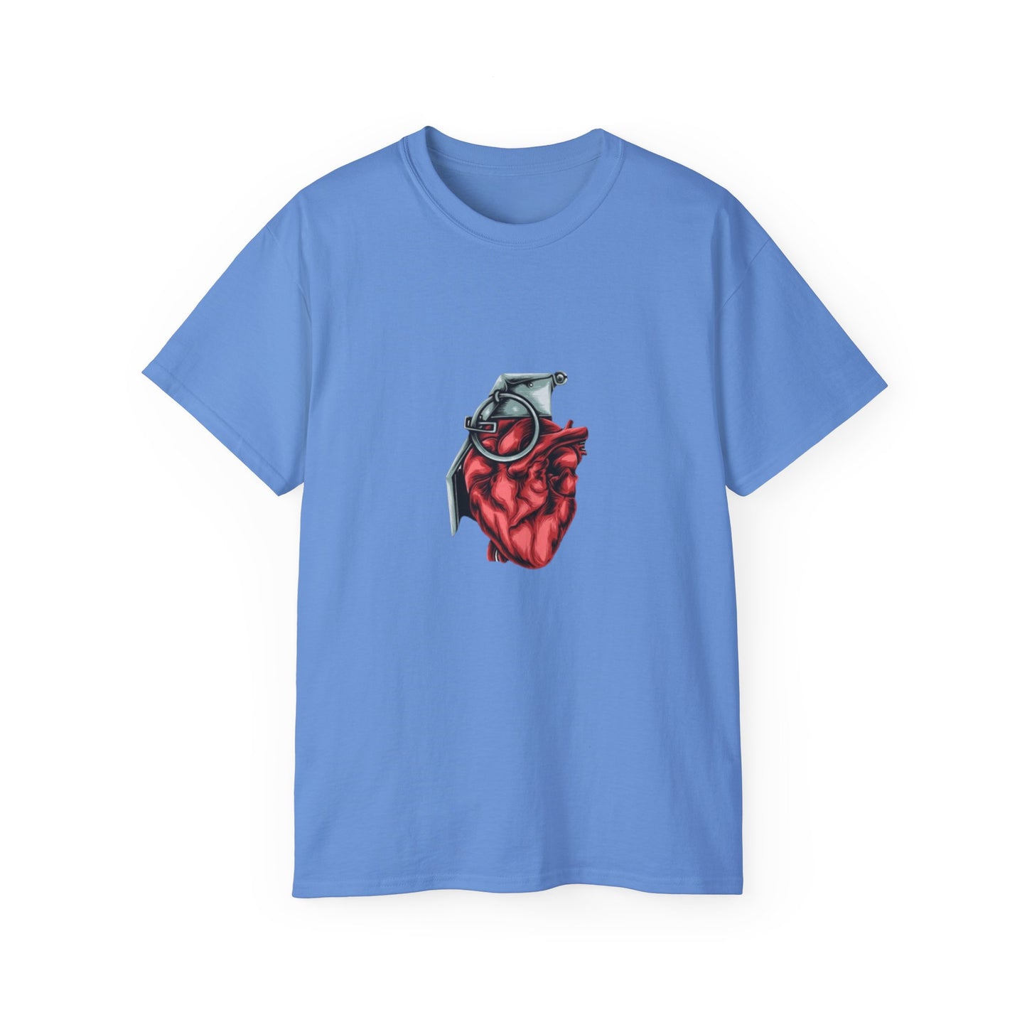 Bold Heart Graphic Unisex Ultra Cotton Tee - Unique Stylish Apparel for Art Lovers