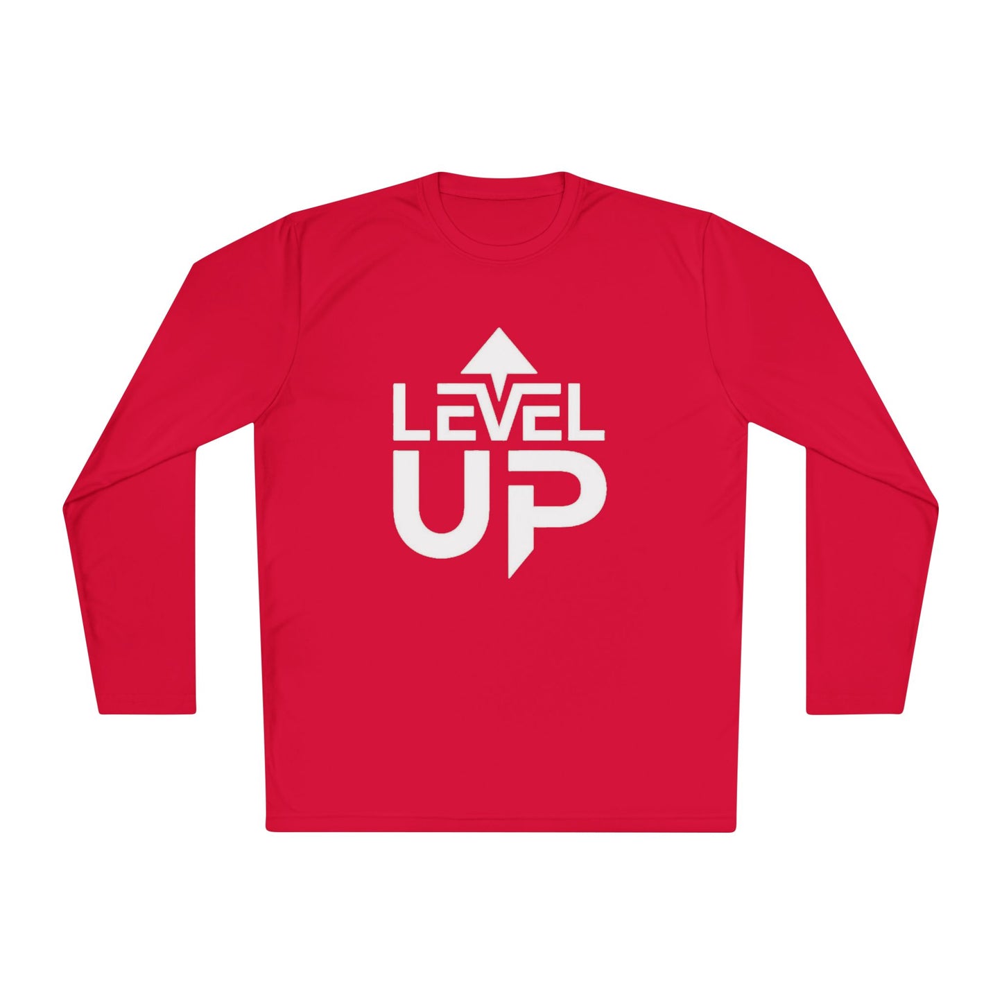 Level Up Unisex Lightweight Long Sleeve Tee - Perfect for Gamers and Achievers