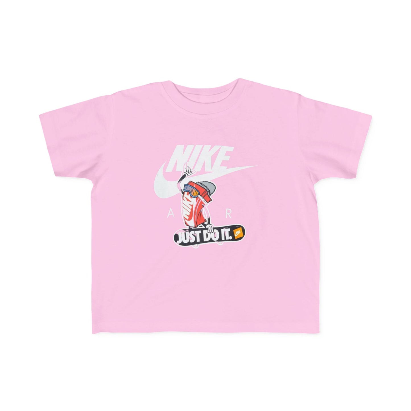 Nike Air Toddler's Fine Jersey Tee - Just Do It Orange Shirt